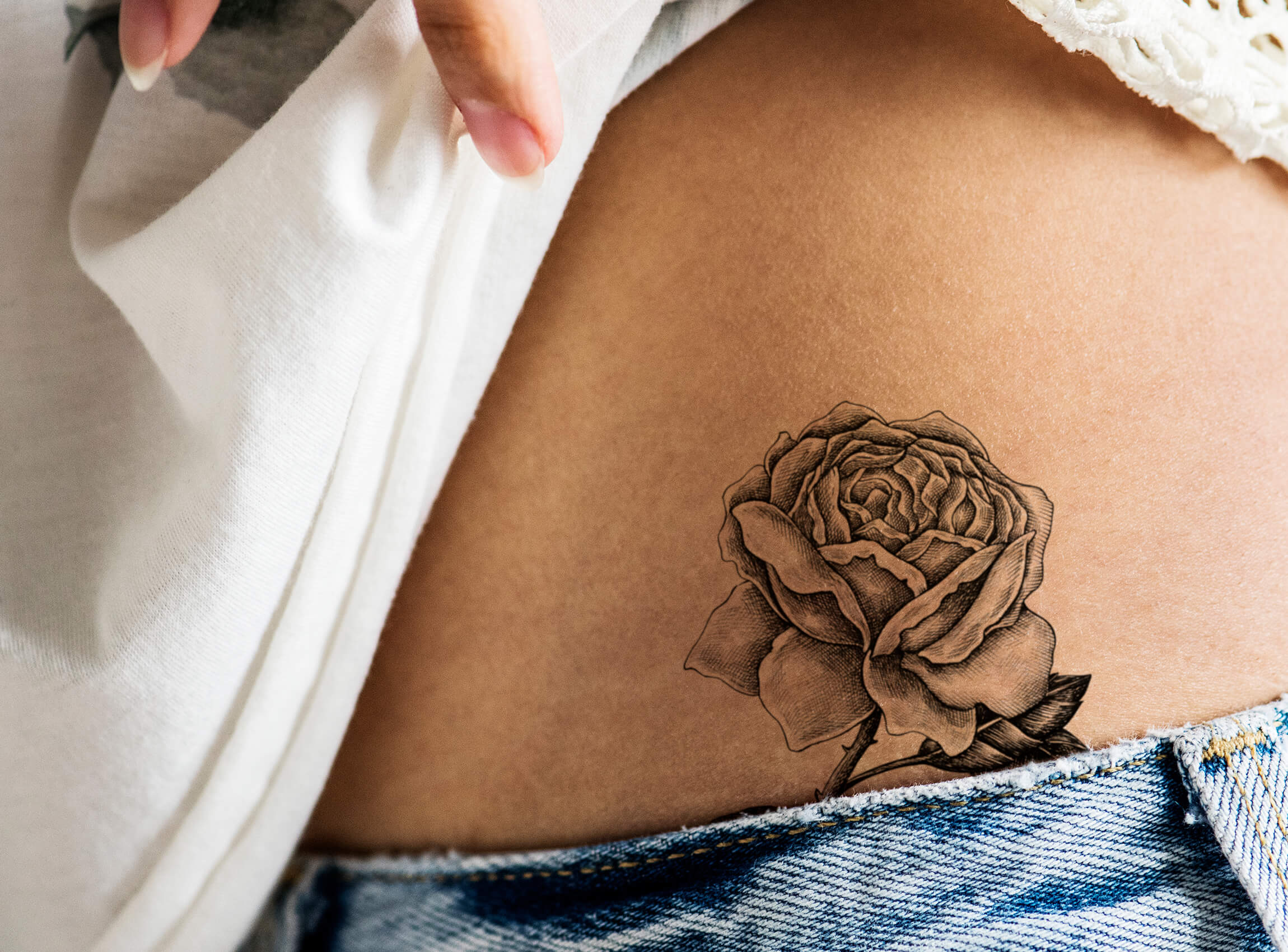 modische Tattoos